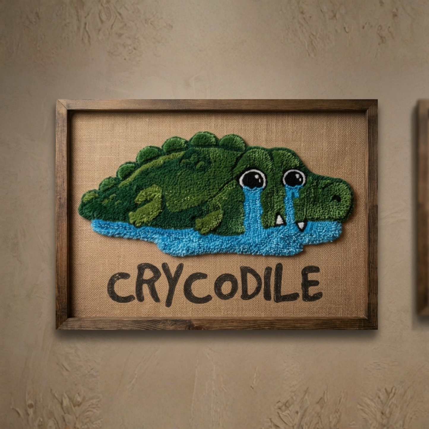 CRYCODILE Duvar Tablosu