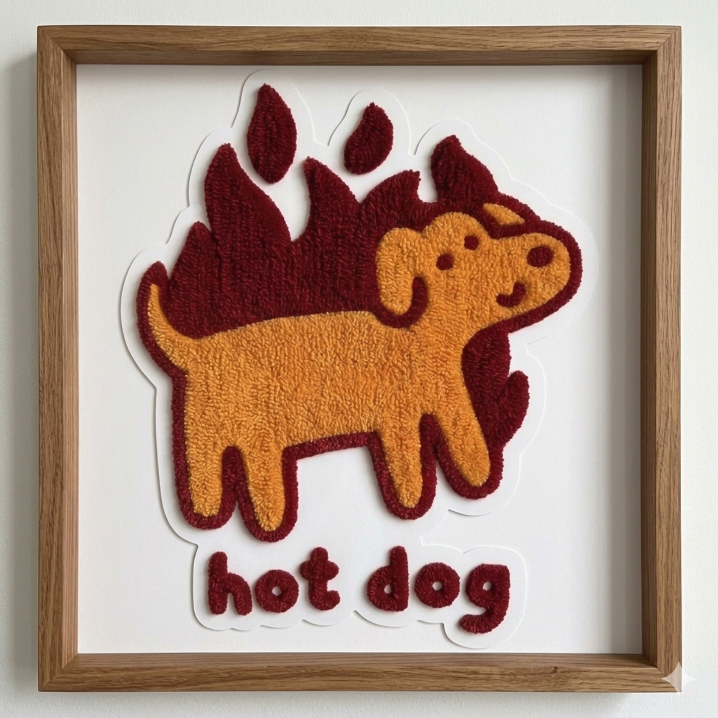 HOT DOG DUVAR DEKORU